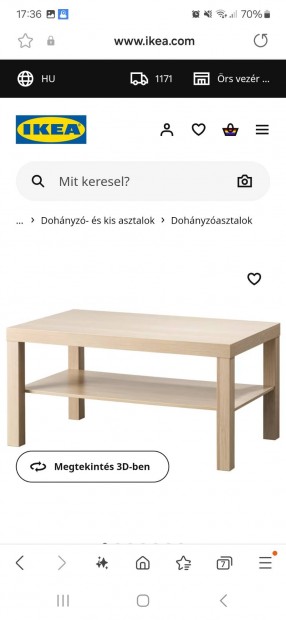 Ikea dohnyzasztal