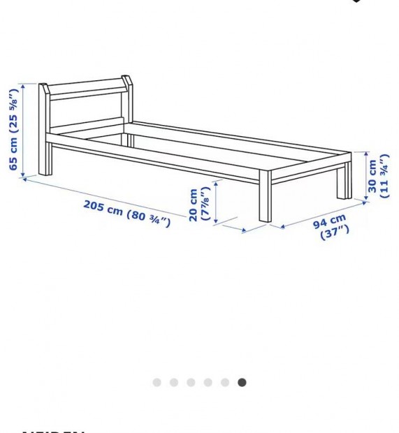 Ikea egyszemlyes gyrcs