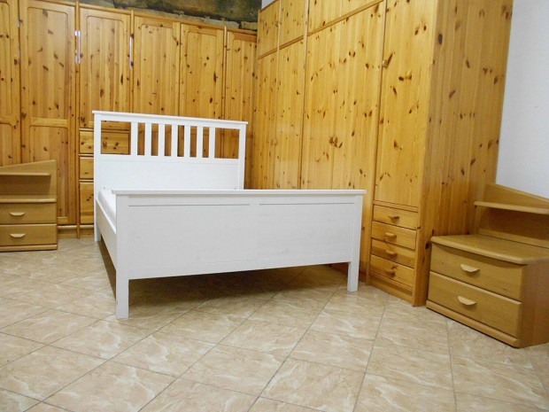 Ikea fenyő franciaágy 160x200