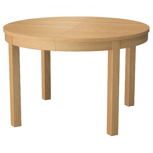 Ikea kerek Ikea kerek asztal 6sz asztal kihzhat asztal natr szinben