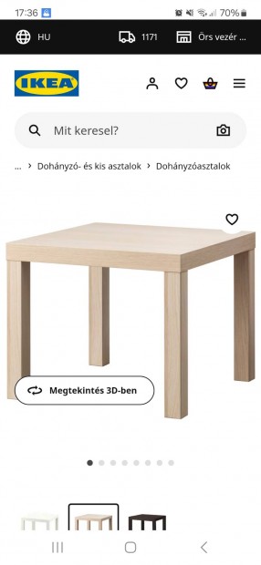 Ikea kisasztal