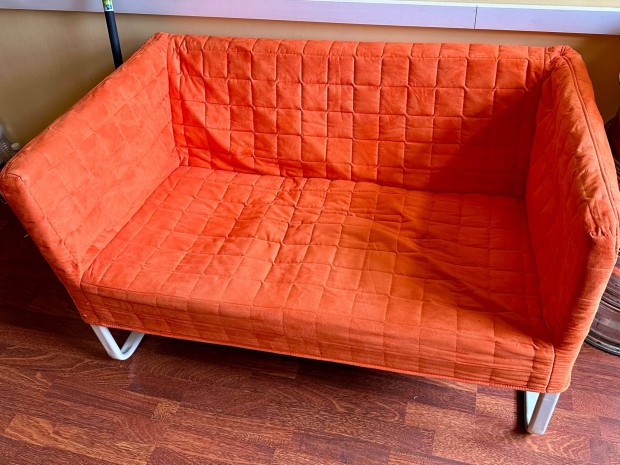 Ikea knopparp narancs szn kanap