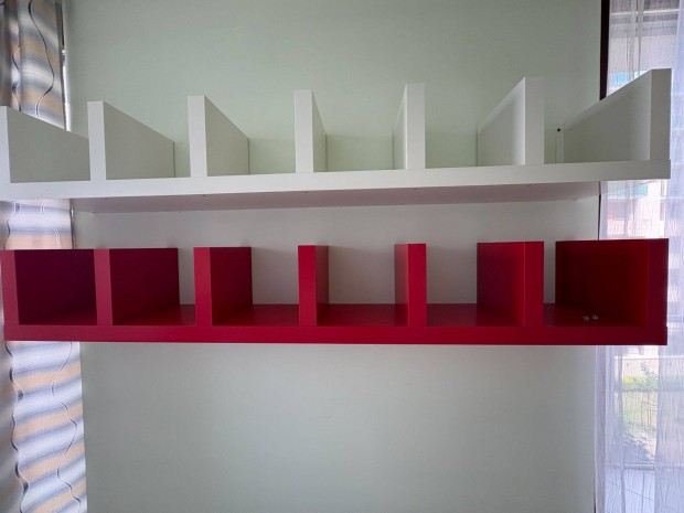 Ikea könyvespolc 2db jó állapotú