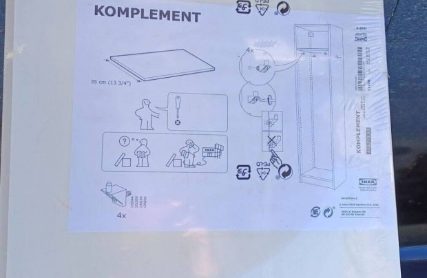 Ikea polc 35 x 100 (96) cm komplement
