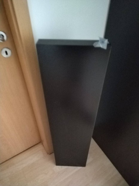 Ikea polcok, fehr fekete 