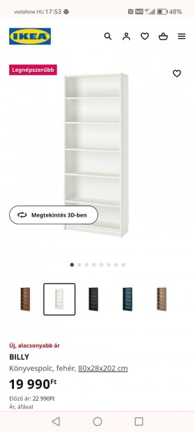 Ikea polcos szekrny 