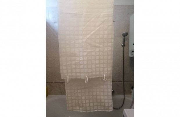 Ikes zuhanyfggny hibtlan llapotban 180*200 cm