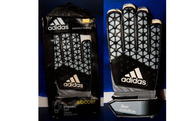 Iker Casillas eredeti adidas Predator training kapuskeszty tskval