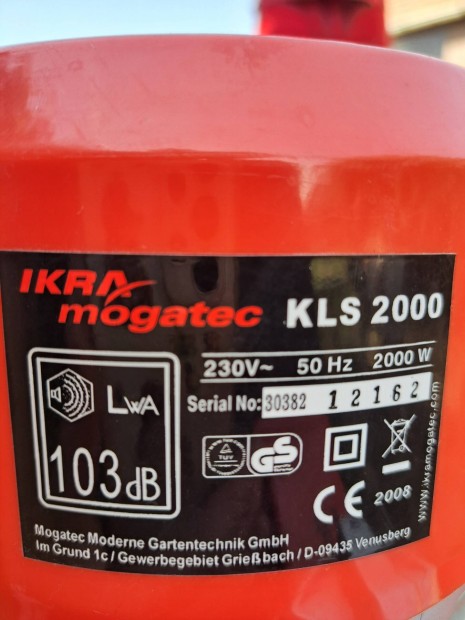 Ikra Mogatec Kls 2000 lombszv/ lombfv elad!