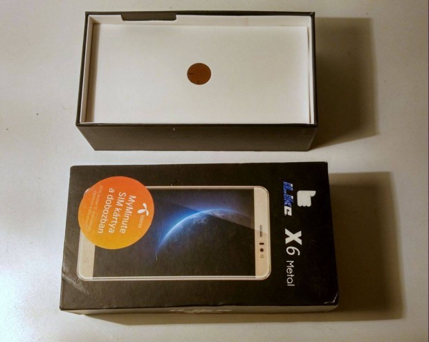 Ilike X6 Metal (2017) üres doboz