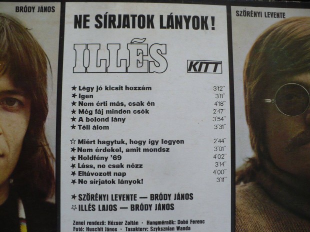 Ills: Ne srjatok, lnyok (hanglemez)