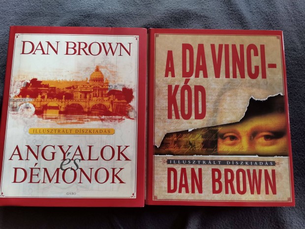 Illusztrált díszkiadású könyv csomag :Dan Brown-tól