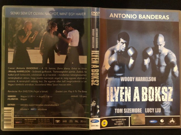 Ilyen a boksz (karcmentes, Woody Harrelson, Antonio Banderas) DVD