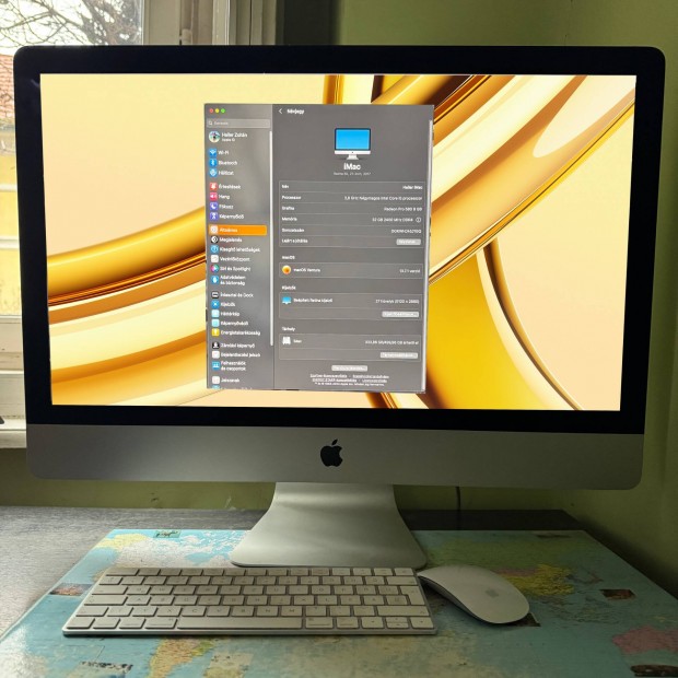 Imac Retina 5K, 27-inch, SSD, hibtlan