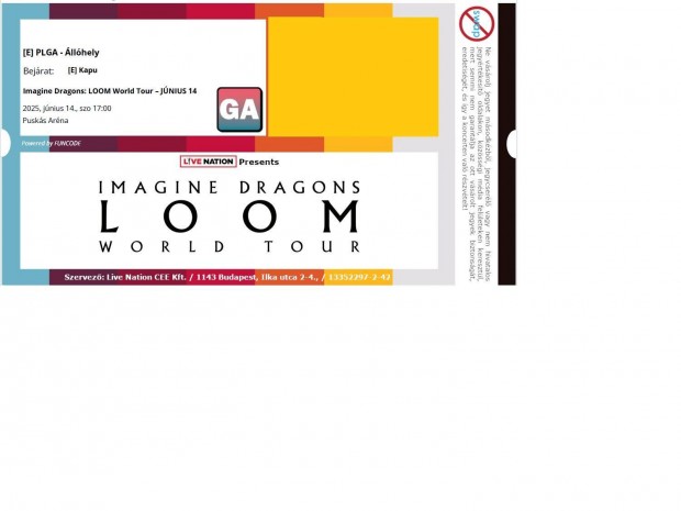 Imagine Dragons 06.14 sznpad melletti llhely