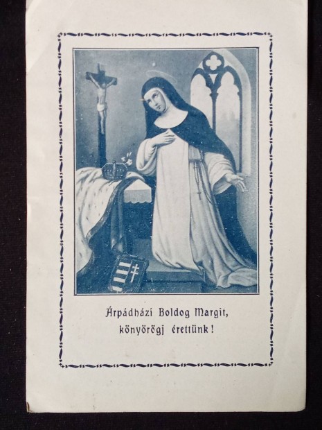 Imalap rpdhzi Boldog Margit szenttavatsrt