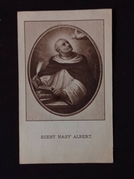 Imalap, imaknyvbe val lap, Szent Nagy Albert 1932