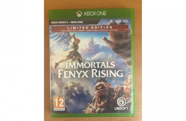 Immortals Fenyx Rising limited edition xbox one-ra elad!