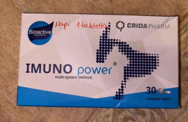 Immunerst Cridapharm Imuno Power 14.5 db bontott