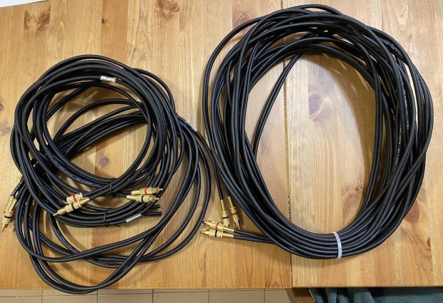 In-akustik 2x6mm prmium rca-rca audio kbel, 27,5 mter