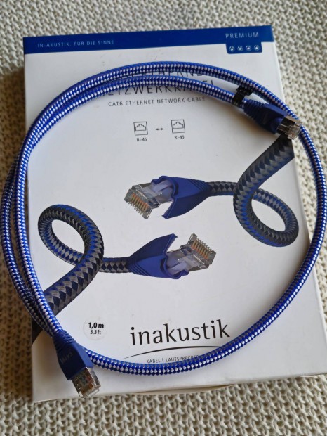 Inakustik Premium CAT6 1m dobozban