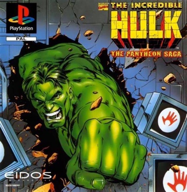 Incredible Hulk The Pantheon Saga, The, Boxed PS1 jtk
