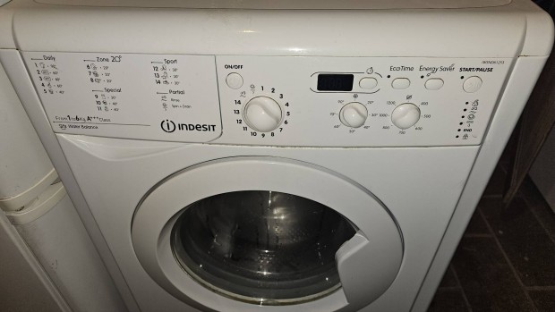Indesit Iwsnd61253 mosógép 6kg/1200 garanciával
