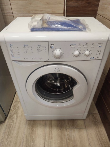 Indesit Keskeny mosgp 5kg A class Rozsdamentes gynyr llapot