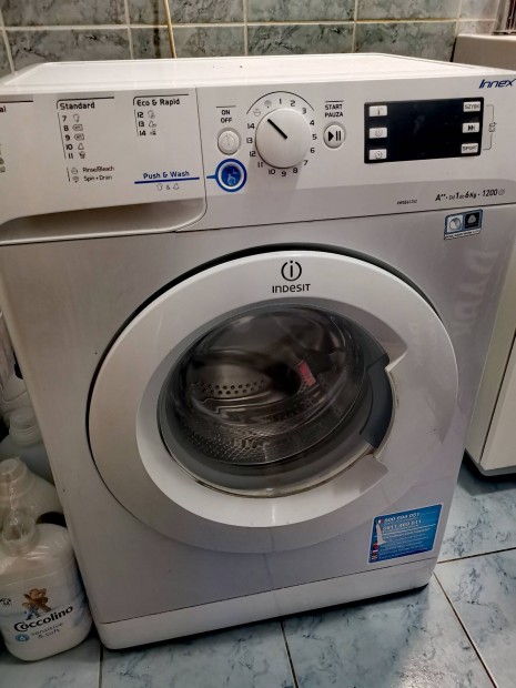 Indesit elltlts keskeny mosgp (hibtlan) 