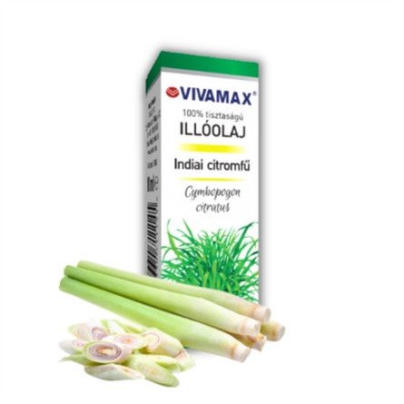 Indiai citromf 100%-os tisztasg illolaj (10 ml)