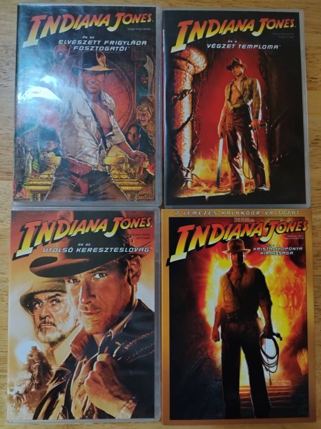Indiana Jones 1-4 dvd Harrison Ford 
