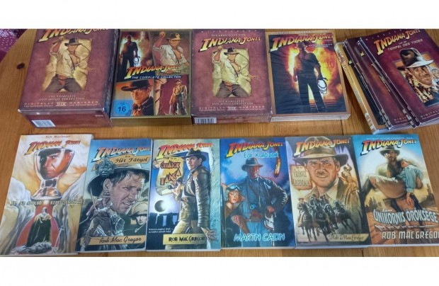 Indiana Jones DVD film gyjtemny