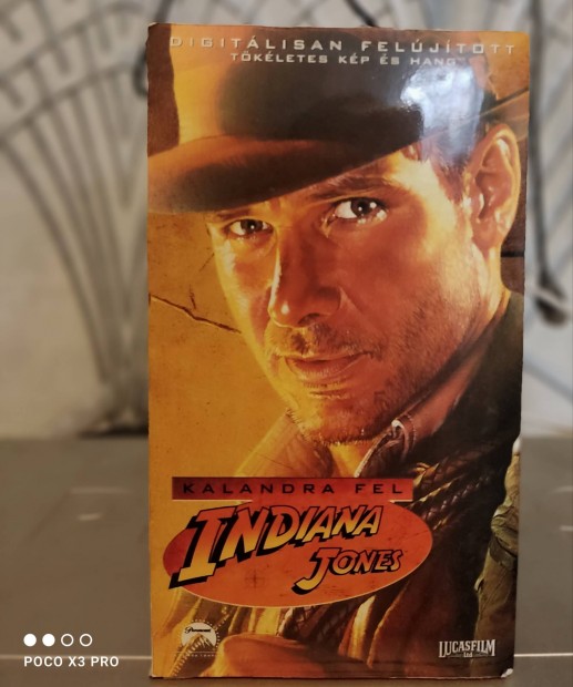 Indiana Jones VHS dszdoboz