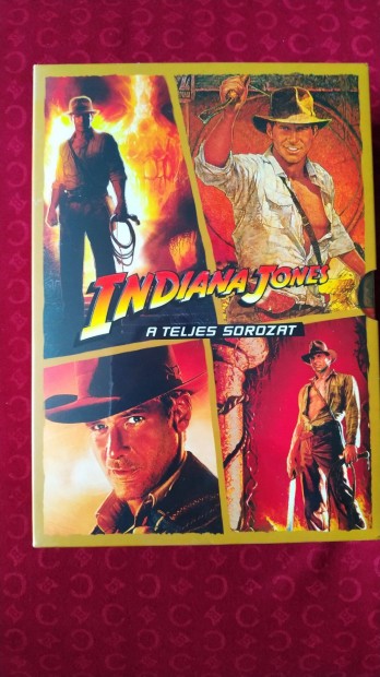 Indiana Jones dvd-k