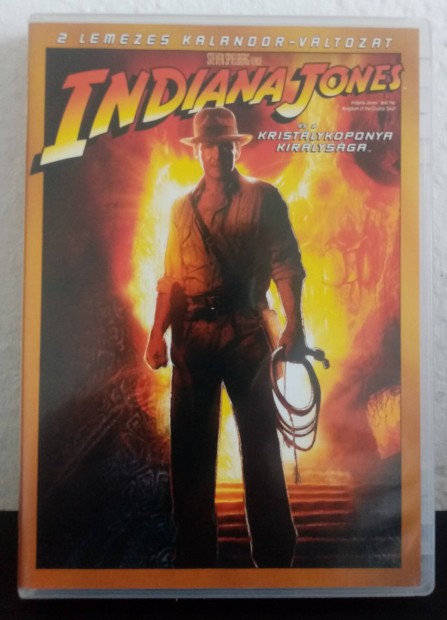 Indiana Jones s a Kristlykoponya Kirlysga - DVD - film elad 