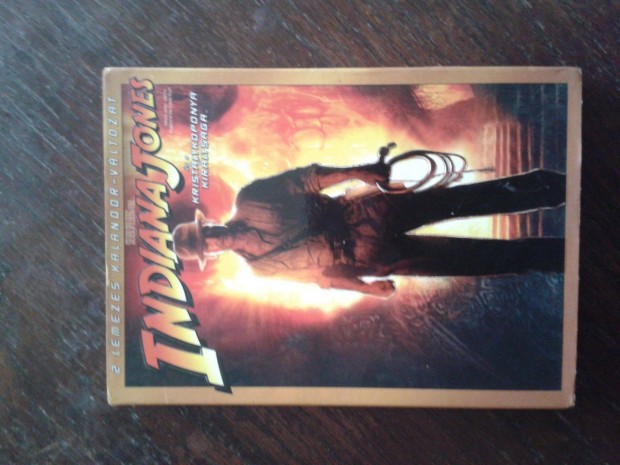 Indiana Jones s a kristlykoponya kirlysga DVD