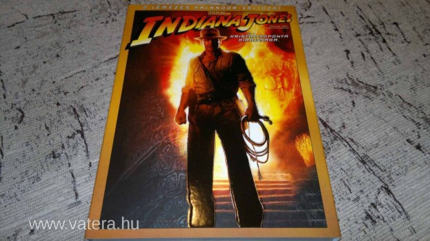 Indiana Jones s a kristlykoponya kirlysga DVD