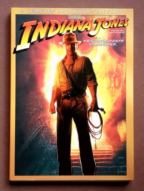 Indiana Jones s a kristlykoponya kirlysga (2 DVD) 