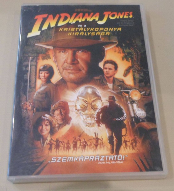 Indiana Jones s a kristlykoponya kirlysga. DVD