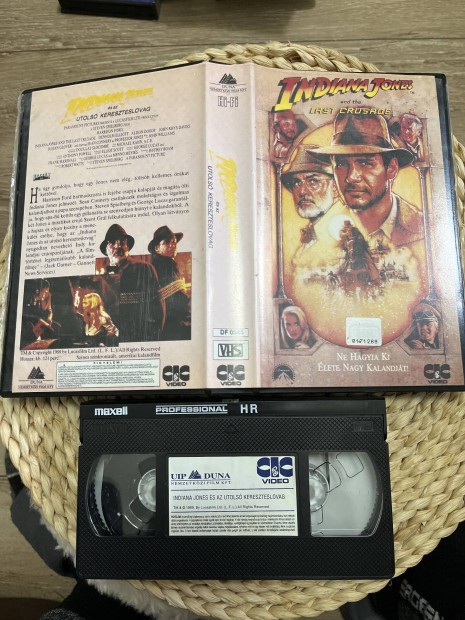 Indiana Jones s az utols kereszteslovag vhs