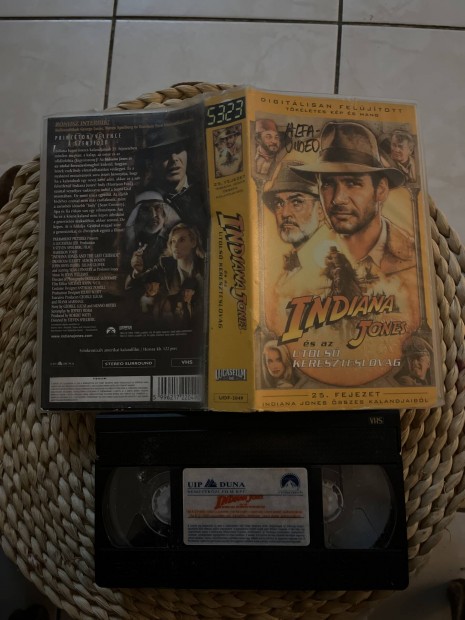 Indiana Jones s az utols kereszteslovag vhs film