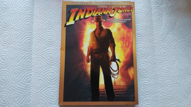 Indiana Jones es kristaly koponya kirlysga 2 DVD