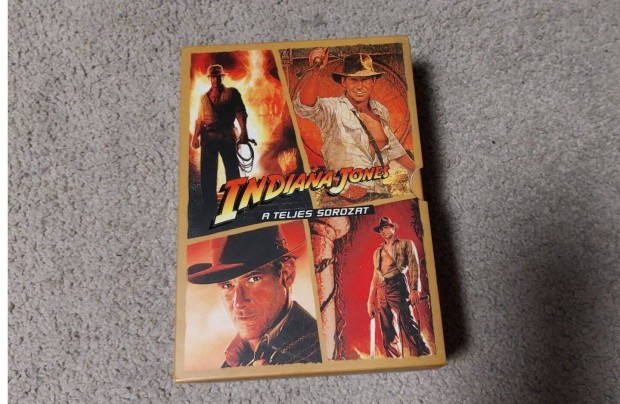 Indiana Jones gyjtemny 5 db DVD