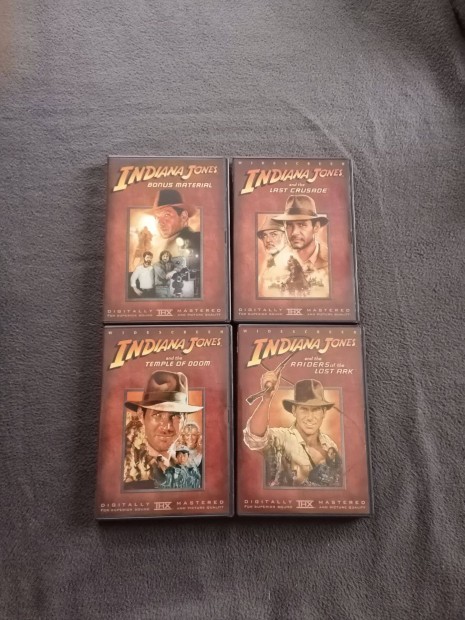 Indiana Jones kalandjai A 4 lemezes vltozat .Dszdobozban. j