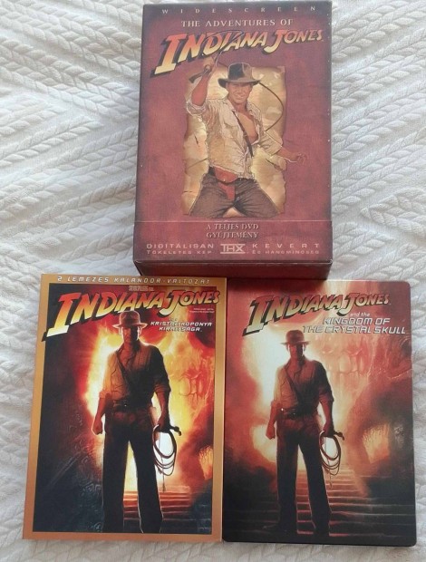 Indiana Jones kalandjai - A teljes DVD gyűjtemény (4 DVD)