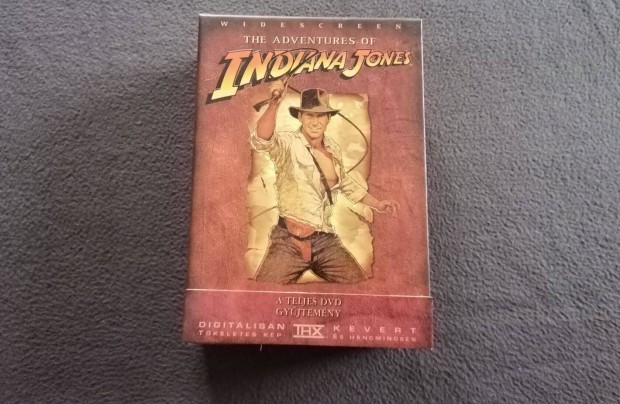 Indiana Jones kalandjai - A teljes sorozat egy DVD gyjtemnyben