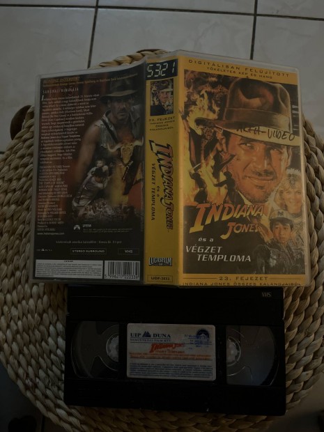 Indiana jones s a vgzet temploma vhs film