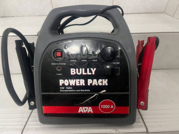 Ind�t� t�pegys�g szigetelt csipeszekkel, 12V/1000A