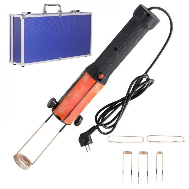 Indukcis fts, lngmentes mkds, 1100 W, 10db tartozkkal