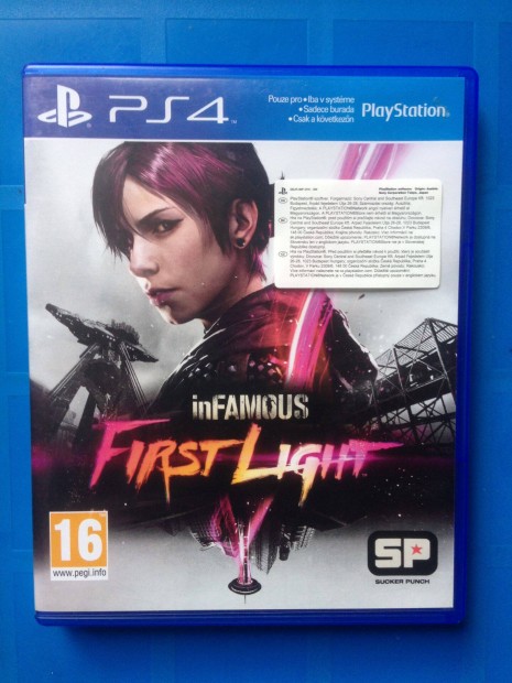 Infamous FIRST Light ps4 játék eladó-csere "